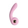 Розовый вибростимулятор точки G с нагревом Bendable Heating G-Spot Vibrator