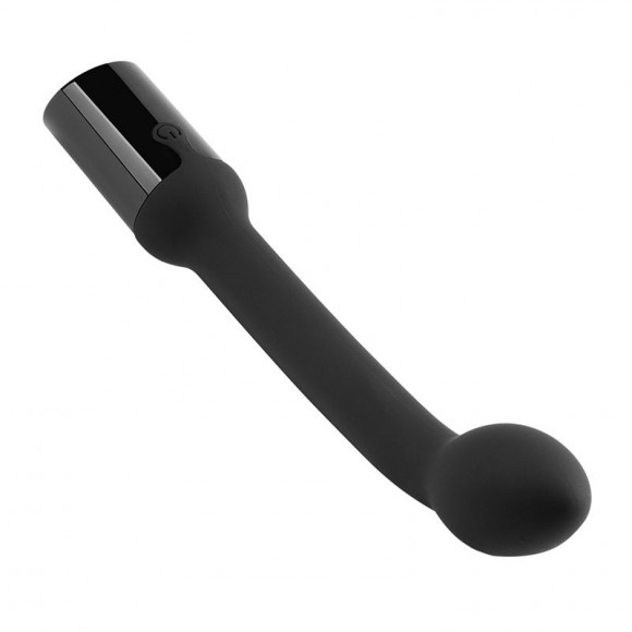 Черный вибростимулятор G-точки Enamorment G-spot Vibe - 22,5 см.