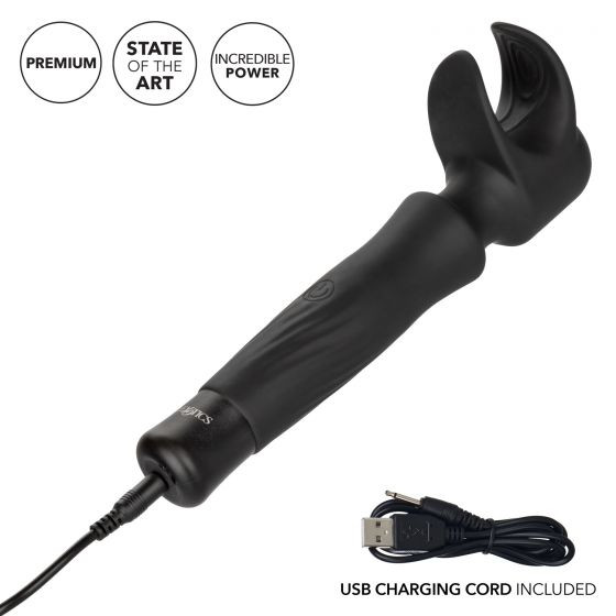 Черный вибромастурбатор Masturwand Vibrating Stroker Черный вибромастурбатор Masturwand Vibrating Stroker
