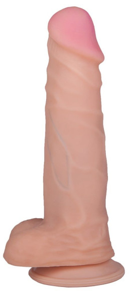 Фаллоимитатор HUMAN STYLE 6,5 с мошонкой - 19,5 см. Фаллоимитатор HUMAN STYLE 6,5 с мошонкой - 19,5 см.