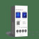Светящийся фаллоимитатор Strap-on-me Glow-Led Dildo - size M