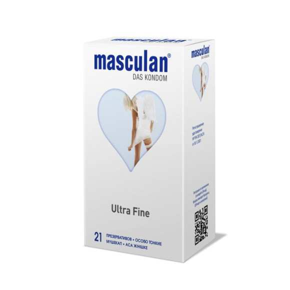 Особо тонкие презервативы Masculan Ultra Fine - 21 шт. Особо тонкие презервативы Masculan Ultra Fine - 21 шт.
