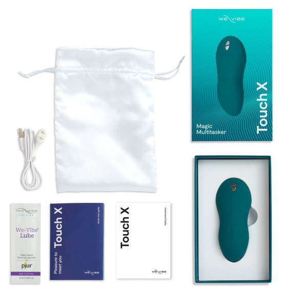 Изумрудный вибростимулятор We-Vibe Touch X Изумрудный вибростимулятор We-Vibe Touch X