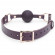 Фиолетовый кляп-шар Cherished Collection Leather Ball Gag Фиолетовый кляп-шар Cherished Collection Leather Ball Gag