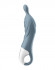 Серый вибратор Satisfyer A-Mazing 2 - 22,1 см.