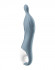 Серый вибратор Satisfyer A-Mazing 2 - 22,1 см.