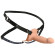Телесный полый страпон на черных регулируемых ремешках 2’’ Erection Smooth Silicone Penis Sheath Телесный полый страпон на черных регулируемых ремешках 2’’ Erection Smooth Silicone Penis Sheath