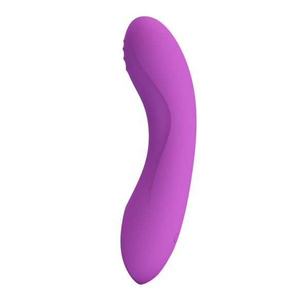 Фиолетовый мини-вибратор DJ Dick - 12,7 см.