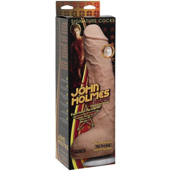 Телесный фаллоимитатор John Holmes ULTRASKYN Realistic Cock with Removable Vac-U-Lock Suction Cup - 25,1 см. Телесный фаллоимитатор John Holmes ULTRASKYN Realistic Cock with Removable Vac-U-Lock Suction Cup - 25,1 см.
