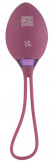 Фиолетовый вагинальный шарик ROVANA RC Love Ball
