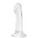 Прозрачный фаллоимитатор на присоске Valiant Jelly Dildo - 18 см.