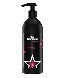 Возбуждающая гель-смазка на водной основе MyLube POWER XL - 500 мл.