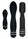 Набор чёрных вибраторов DIAMOND TRIPLE PLEASURE PACK Набор чёрных вибраторов DIAMOND TRIPLE PLEASURE PACK