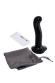 Черный стимулятор для пар P&G-Spot Dildo Size M - 18 см.