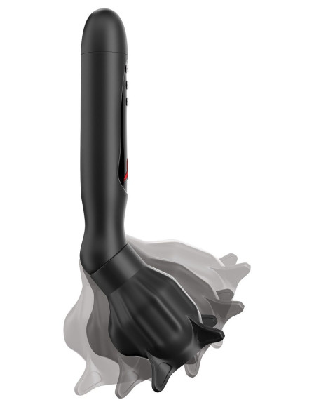 Чёрный вибростимулятор для головки члена с эффектом всасывания Vibrating Roto-Sucker Чёрный вибростимулятор для головки члена с эффектом всасывания Vibrating Roto-Sucker