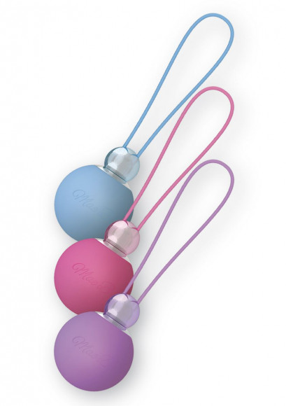 Набор вагинальных шариков Kegel Balls - 3 шт. Набор вагинальных шариков Kegel Balls - 3 шт.