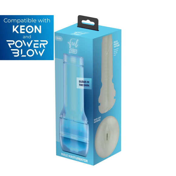 Люминесцентный мастурбатор-вагина FeelGlow Stroker