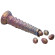 Фантазийный фаллоимитатор Deep Invader Tentacle Ovipositor Silicone Dildo with Eggs - 22,9 см.