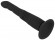 Черный вибратор с поступательными движениями G and P-Spot Thrusting Vibrator - 23 см.