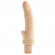 Телесный вибратор с клиторальными лепестками REALISTIC VIBRATOR REAL RAPTURE DELUGE - 24 см.