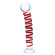 Прозрачный стимулятор с красной спиралью 10 Mr. Swirly Dildo - 25,4 см. Прозрачный стимулятор с красной спиралью 10 Mr. Swirly Dildo - 25,4 см.