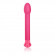 Розовый вибромассажер Coco Licious Slender Tulip Vibes - 17 см.