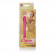 Розовый вибромассажер Coco Licious Slender Tulip Vibes - 17 см.