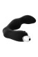 Черный вибромассажер простаты FantASStic Vibrating Prostate Massager - 11,3 см.