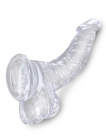Прозрачный фаллоимитатор 7.5 Cock with Balls - 21,6 см. Прозрачный фаллоимитатор 7.5 Cock with Balls - 21,6 см.