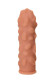 Телесная насадка на фаллос с крупными бугорками Extreme Sleeve 011 S-size - 12,7 см.