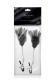 Зажимы для сосков с черными перьями Sweet Caress Feather Nipple Clumps Зажимы для сосков с черными перьями Sweet Caress Feather Nipple Clumps
