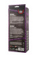 Фиолетовая мини-машина для секса Striker с пультом ДУ - 23,5 см.