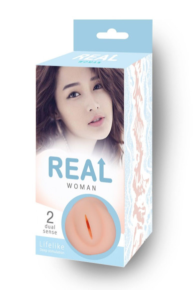 Мастурбатор Real Woman со сложным внутренним рельефом Мастурбатор Real Woman со сложным внутренним рельефом
