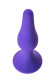 Фиолетовая анальная втулка Toyfa A-toys - 10,2 см.
