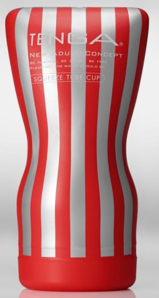 Мастурбатор TENGA Squeeze Tube Cup Мастурбатор TENGA Squeeze Tube Cup