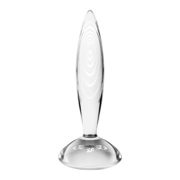 Стеклянный фаллоимитатор Sparkling Crystal - 19 см. Стеклянный фаллоимитатор Sparkling Crystal - 19 см.