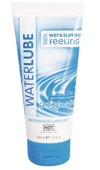 Лубрикант на основе чистой родниковой воды WaterLube - 100 мл. Лубрикант на основе чистой родниковой воды WaterLube - 100 мл.