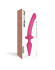 Розовый двусторонний фаллоимитатор Strap-On-Me Dildo Plug-In Switch size S