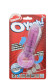 Фиолетовое эрекционное кольцо с вибрацией и пальчиком OYEAH PURPLE