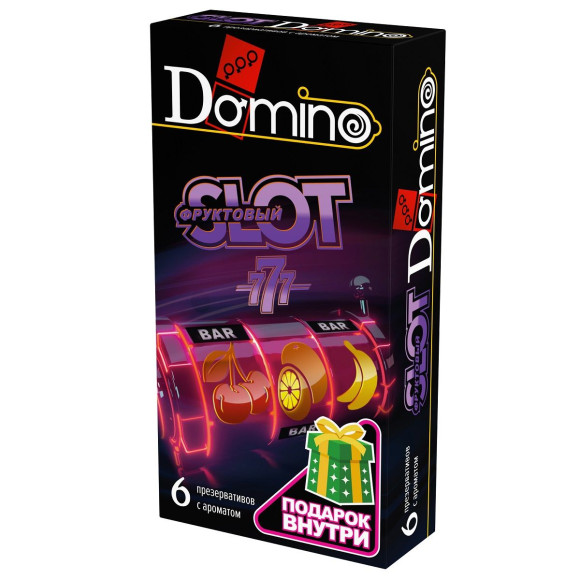 Ароматизированные презервативы DOMINO Фруктовый слот - 6 шт. Ароматизированные презервативы DOMINO Фруктовый слот - 6 шт.