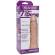 Телесная насадка-реалистик для трусиков Vac-U-Lock The Naturals Thin Dong - 19,1 см.