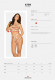 Пикантная портупея plus size в виде бюстгальтера с заклепками