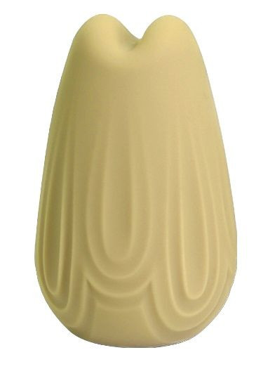 Желтый перезаряжаемый вибратор Vase - 7,4 см. Желтый перезаряжаемый вибратор Vase - 7,4 см.