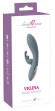 Силиконовый вибратор-кролик VELINA Rabbit Vibrator - 20 см.