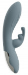Силиконовый вибратор-кролик VELINA Rabbit Vibrator - 20 см.