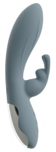 Силиконовый вибратор-кролик VELINA Rabbit Vibrator - 20 см.
