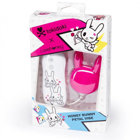 Розовый клиторальный стимулятор-зайчик SILICONE PURPLE BUNNY CLITORAL VIBRATOR