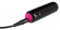 Черная перезаряжаемая вибропуля Rechargeable Vibrobullet - 9 см.