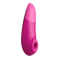 Розовый бесконтактный клиторальный стимулятор Womanizer Enhance с вибрацией Розовый бесконтактный клиторальный стимулятор Womanizer Enhance с вибрацией
