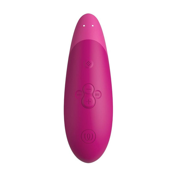 Розовый бесконтактный клиторальный стимулятор Womanizer Enhance с вибрацией Розовый бесконтактный клиторальный стимулятор Womanizer Enhance с вибрацией
